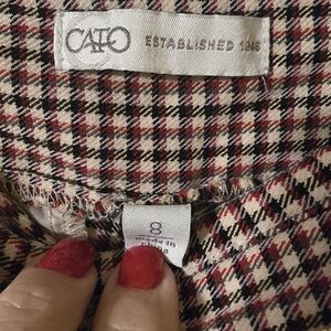 Cato Plaid Pant
